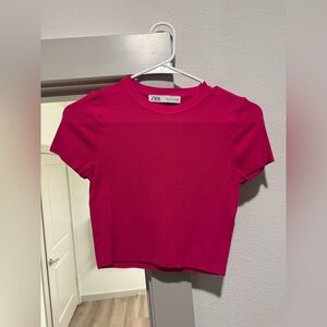 Zara Pink Top